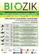 Cartel primer ciclo de charlas y talleres para el conocimiento y la conservación de la biodiversidad. Cartel primer ciclo de charlas y talleres para el conocimiento y la conservación de la biodiversidad.